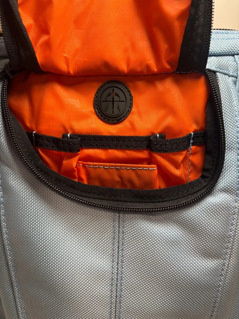 Brenthaven Metrolite Blue Cushioned, Orange Interior Laptop Carrying Case